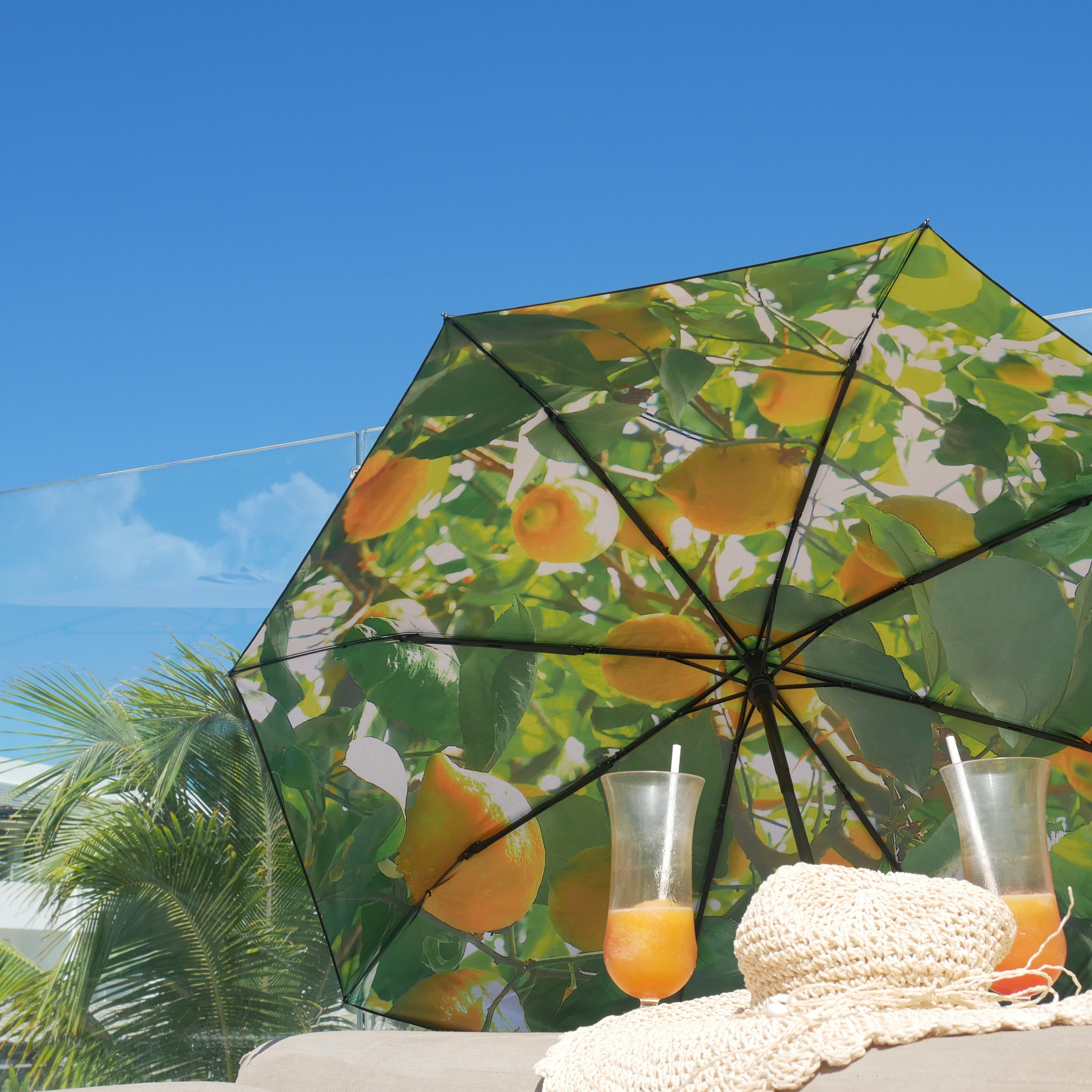 lemon umbrella upf50+