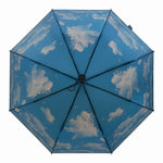 Sky Lake Umbrella – Serene, Windproof & UPF50+ Protection.