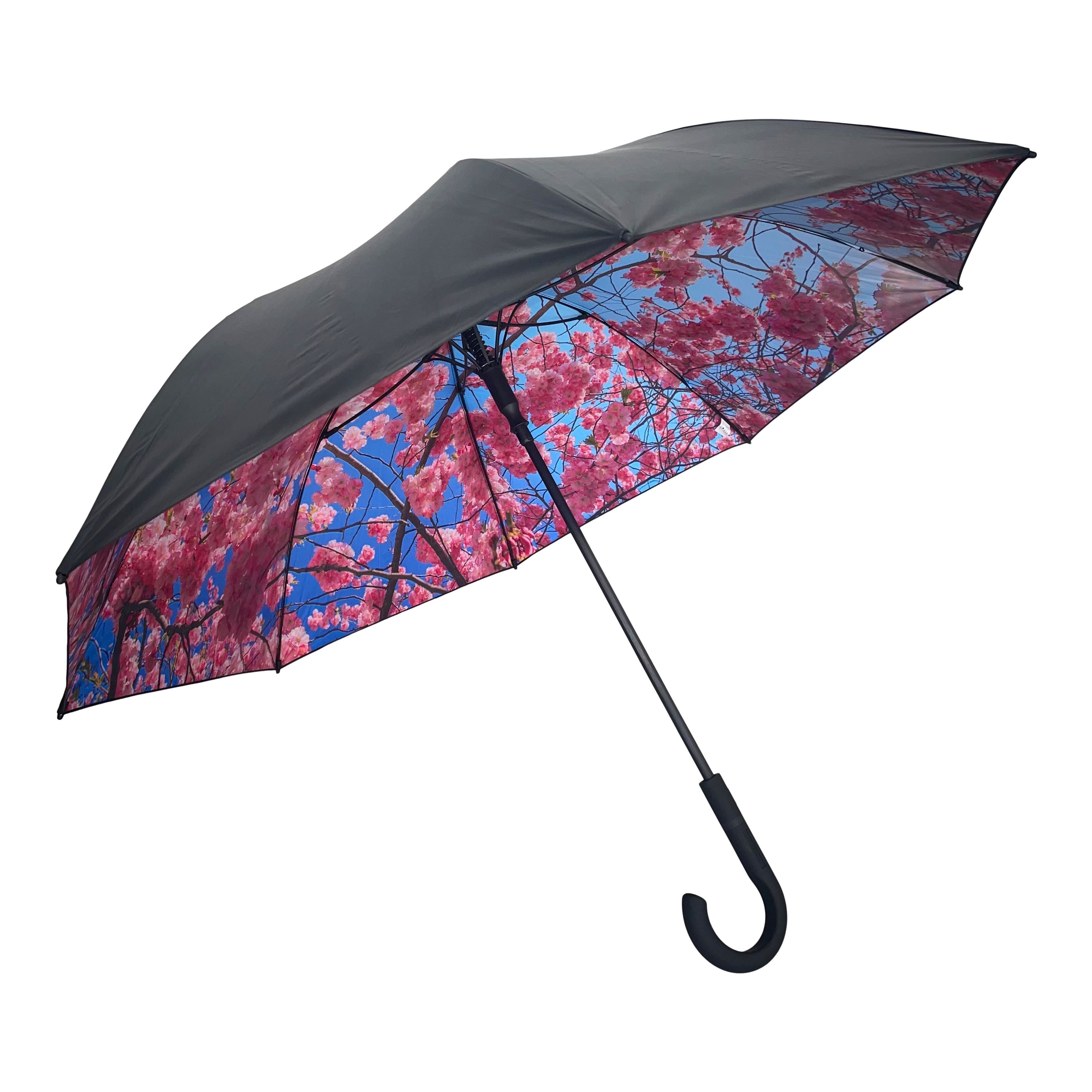 Cherry Large Umbrella – Elegant, Windproof & UPF50+ Protection.