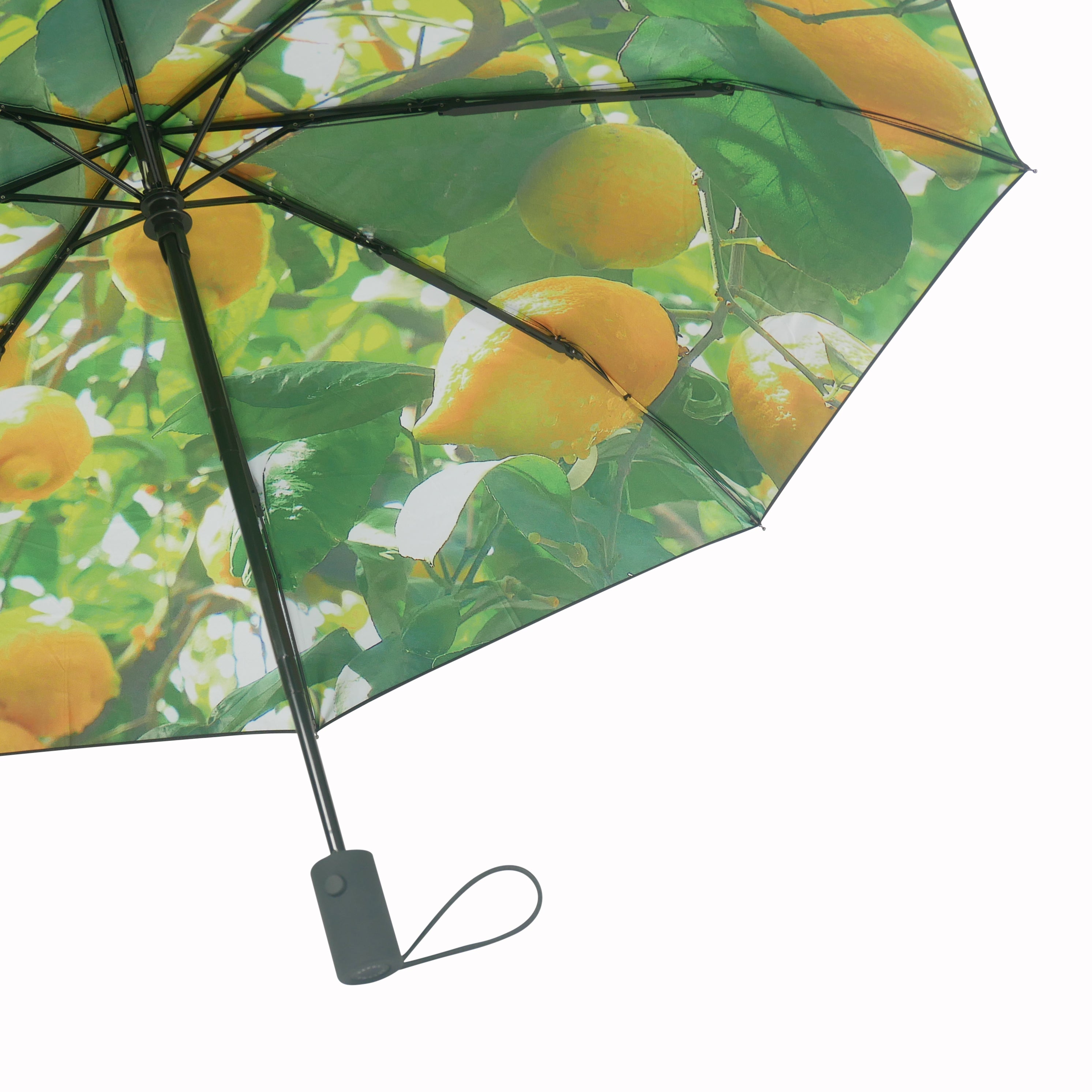 Lemon Umbrella – Vibrant, Windproof & UPF50+ Protection.